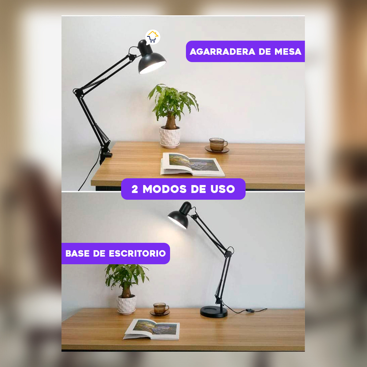 Miniatura 4 de Lampara Led Mesa Escritorio Brazo MT811